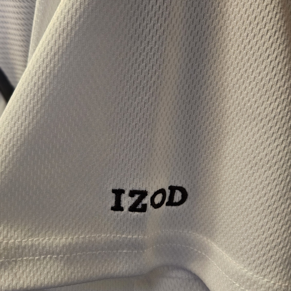 IZOD White Polo Shirt